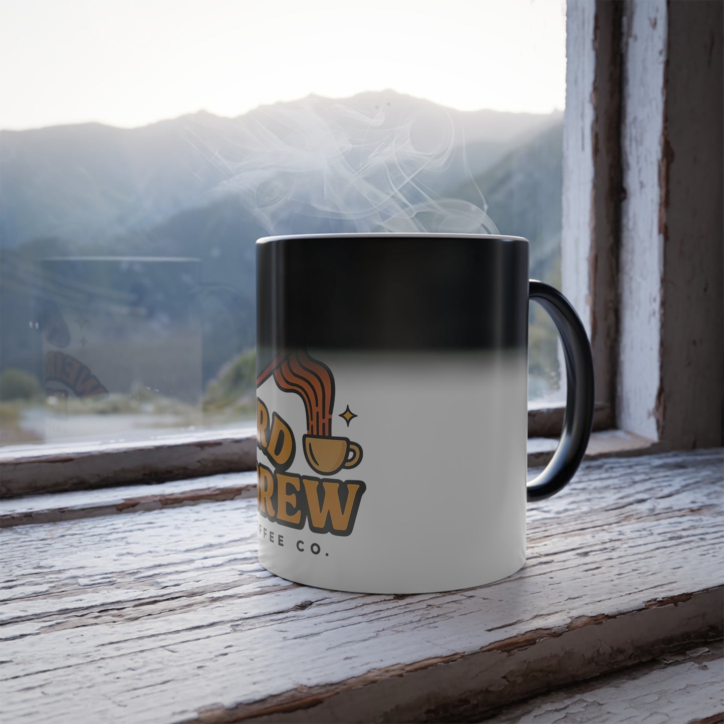 Color Morphing Mug - Weird Brew Coffee Co. Design for Unique Sips
