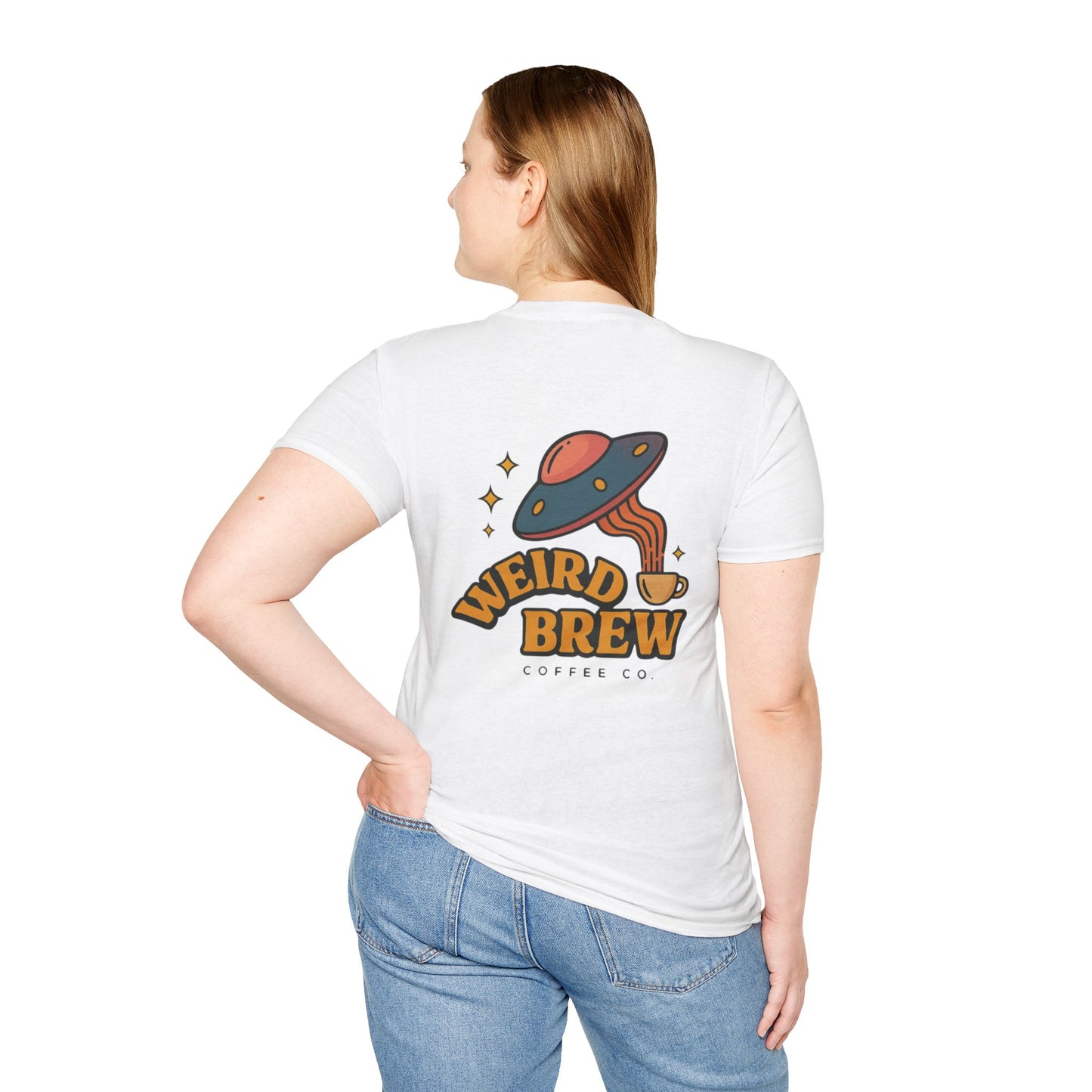 Weird Brew Alien Coffee T-Shirt for Coffee Lovers