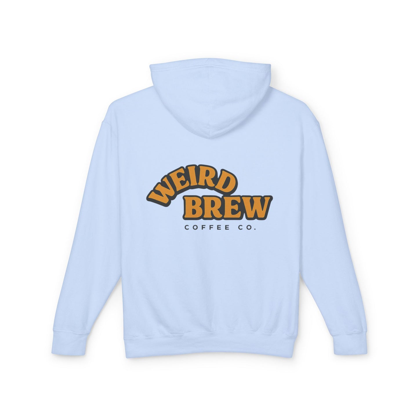 Quirky UFO Coffee Cup Lover's Hoodie, Unisex Lightweight Hooded Sweatshirt for Coffee Enthusiasts, Unique Coffee Shop Merch