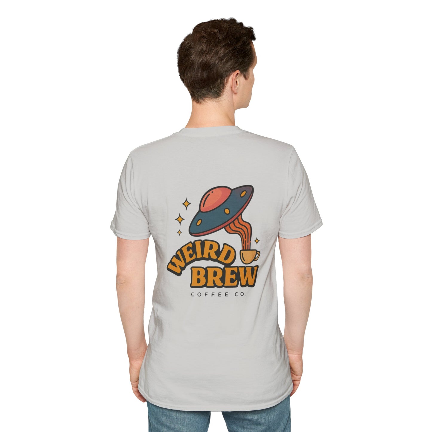 Weird Brew Alien Coffee T-Shirt for Coffee Lovers