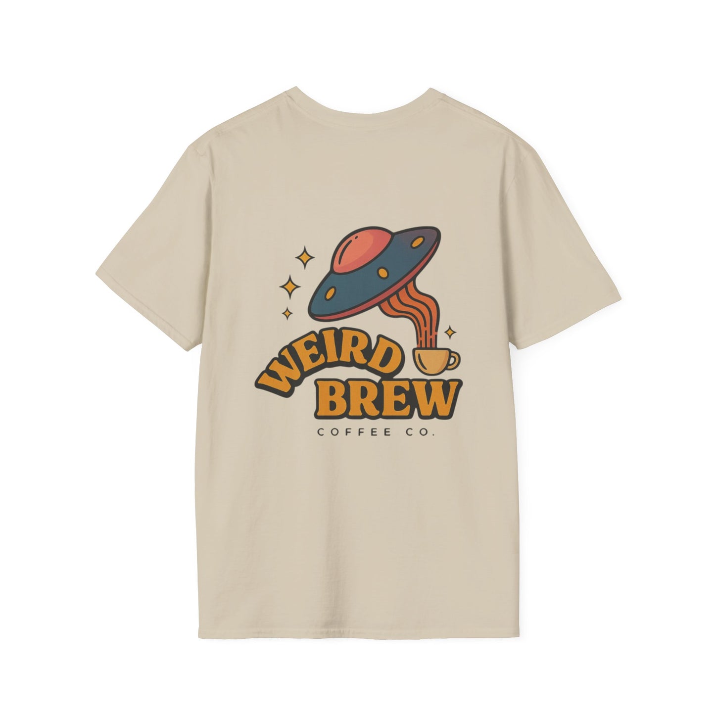 Weird Brew Alien Coffee T-Shirt for Coffee Lovers
