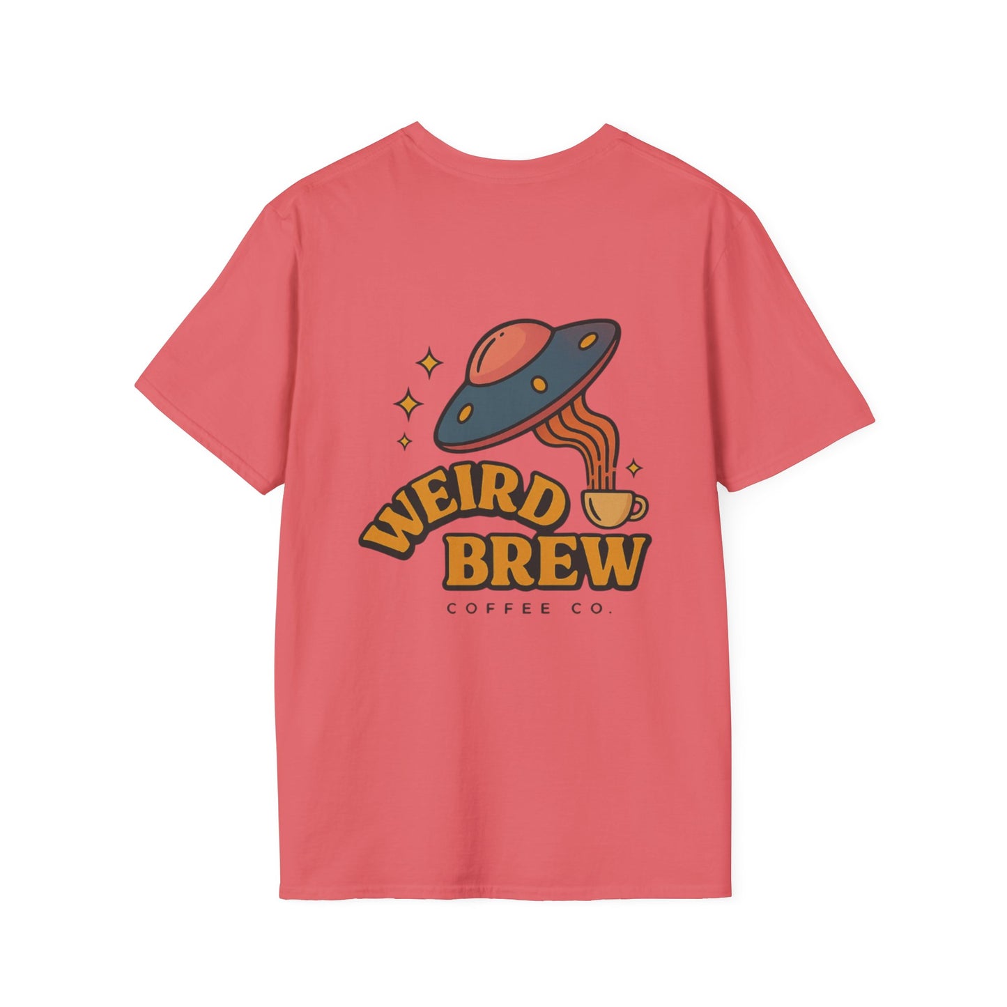 Weird Brew Alien Coffee T-Shirt for Coffee Lovers