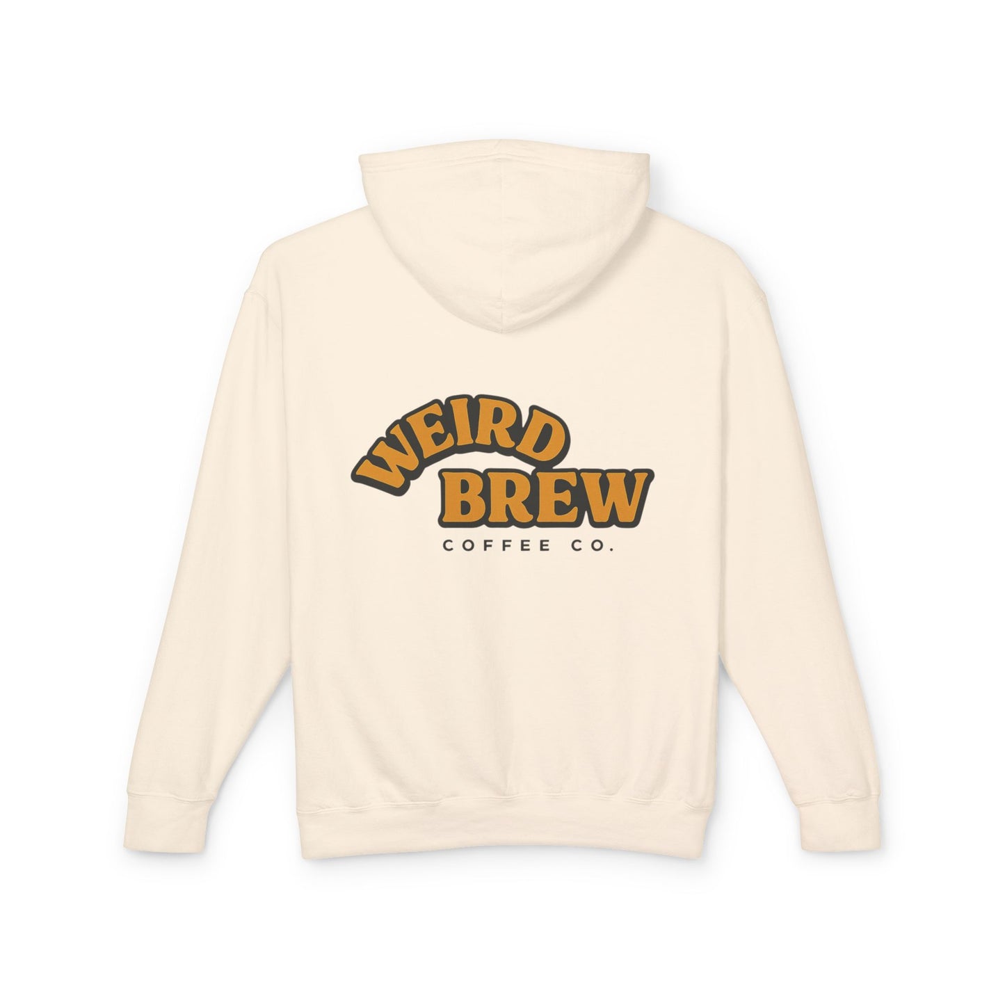 Quirky UFO Coffee Cup Lover's Hoodie, Unisex Lightweight Hooded Sweatshirt for Coffee Enthusiasts, Unique Coffee Shop Merch