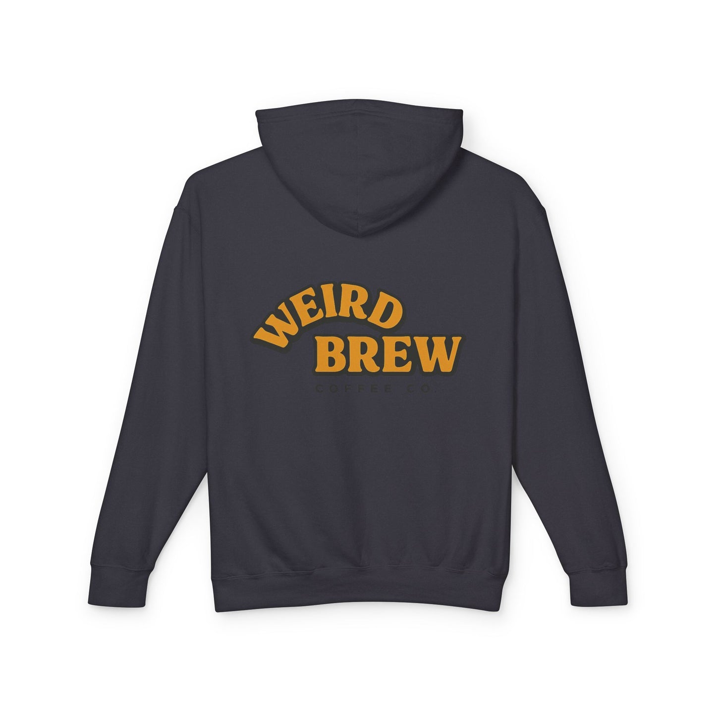 Quirky UFO Coffee Cup Lover's Hoodie, Unisex Lightweight Hooded Sweatshirt for Coffee Enthusiasts, Unique Coffee Shop Merch