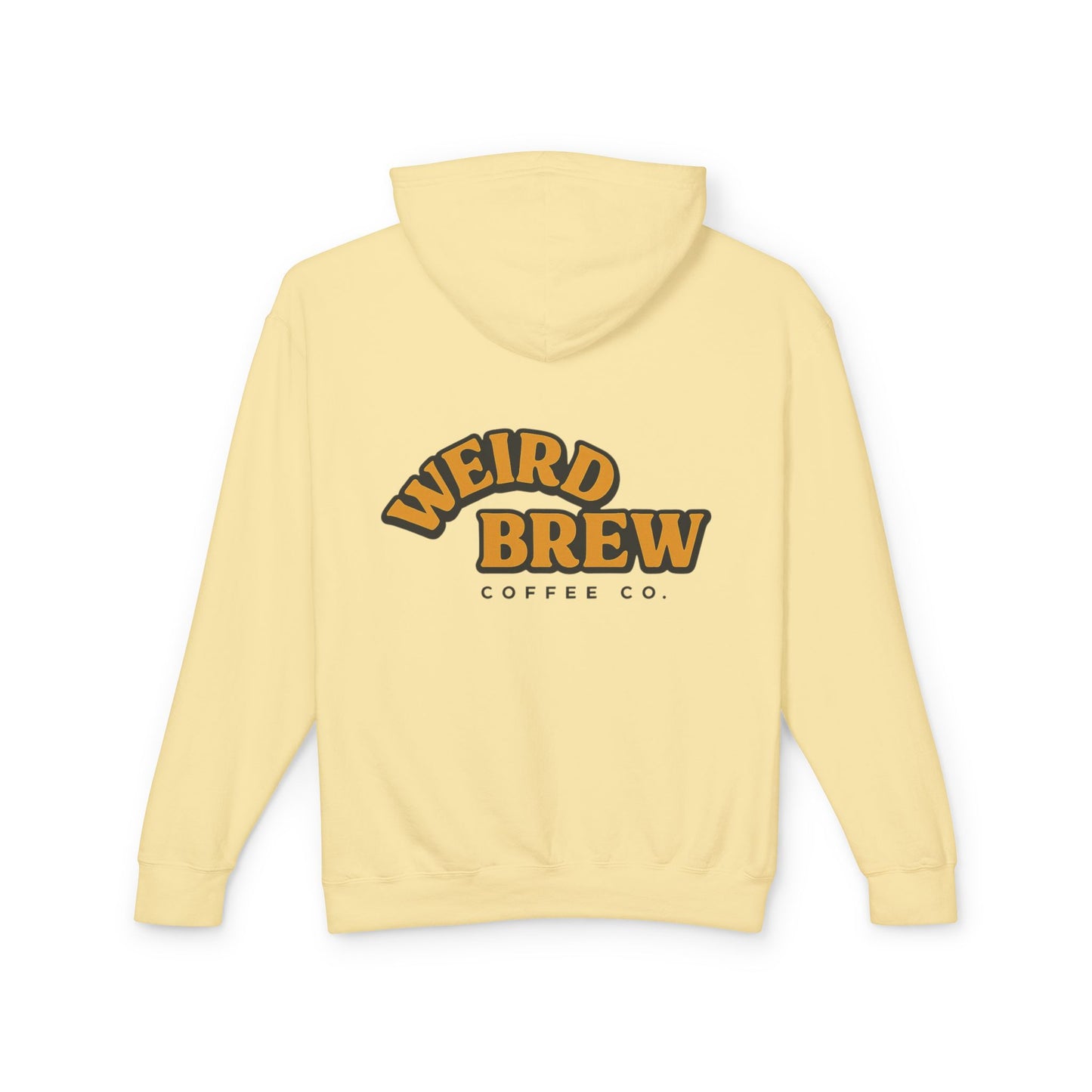 Quirky UFO Coffee Cup Lover's Hoodie, Unisex Lightweight Hooded Sweatshirt for Coffee Enthusiasts, Unique Coffee Shop Merch