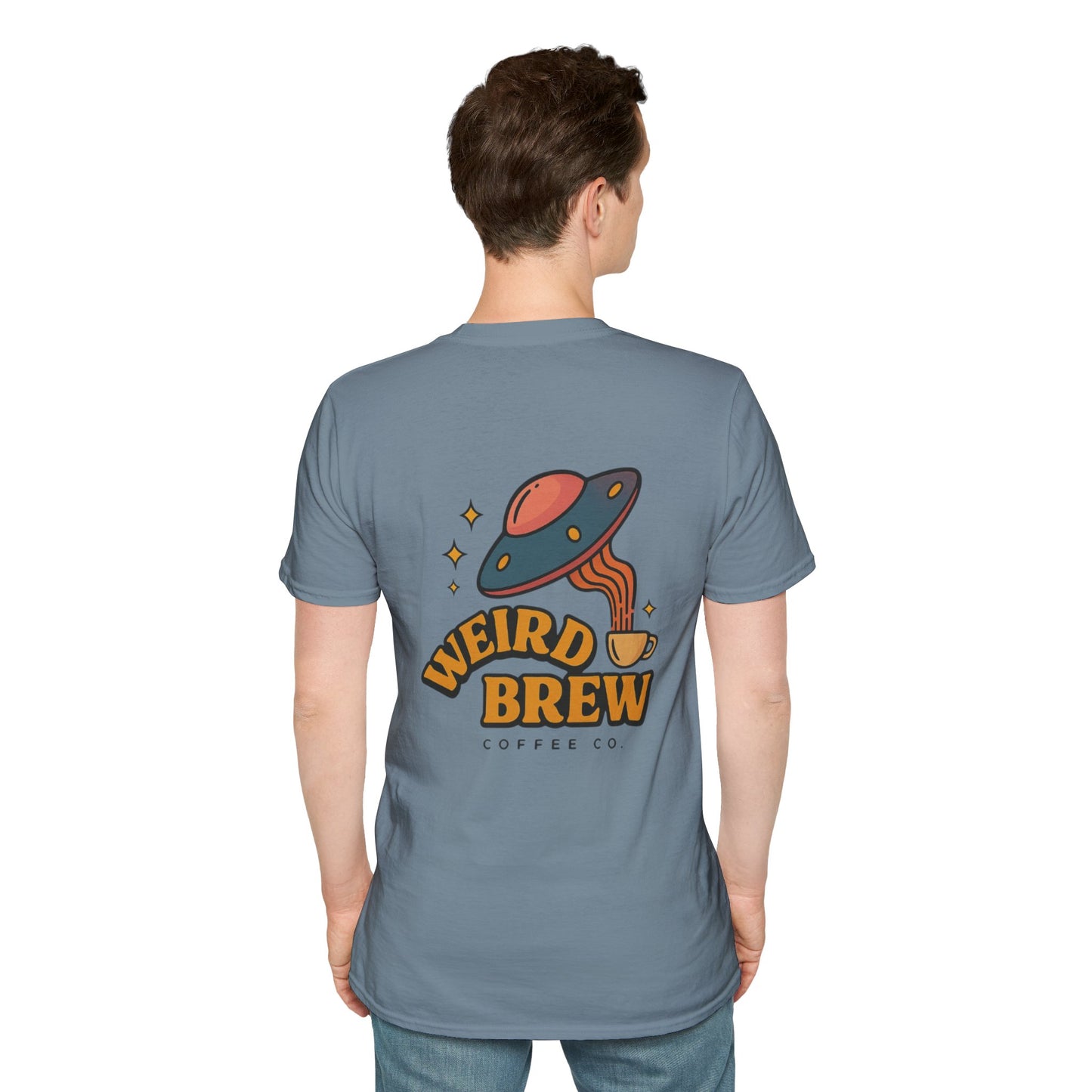 Weird Brew Alien Coffee T-Shirt for Coffee Lovers