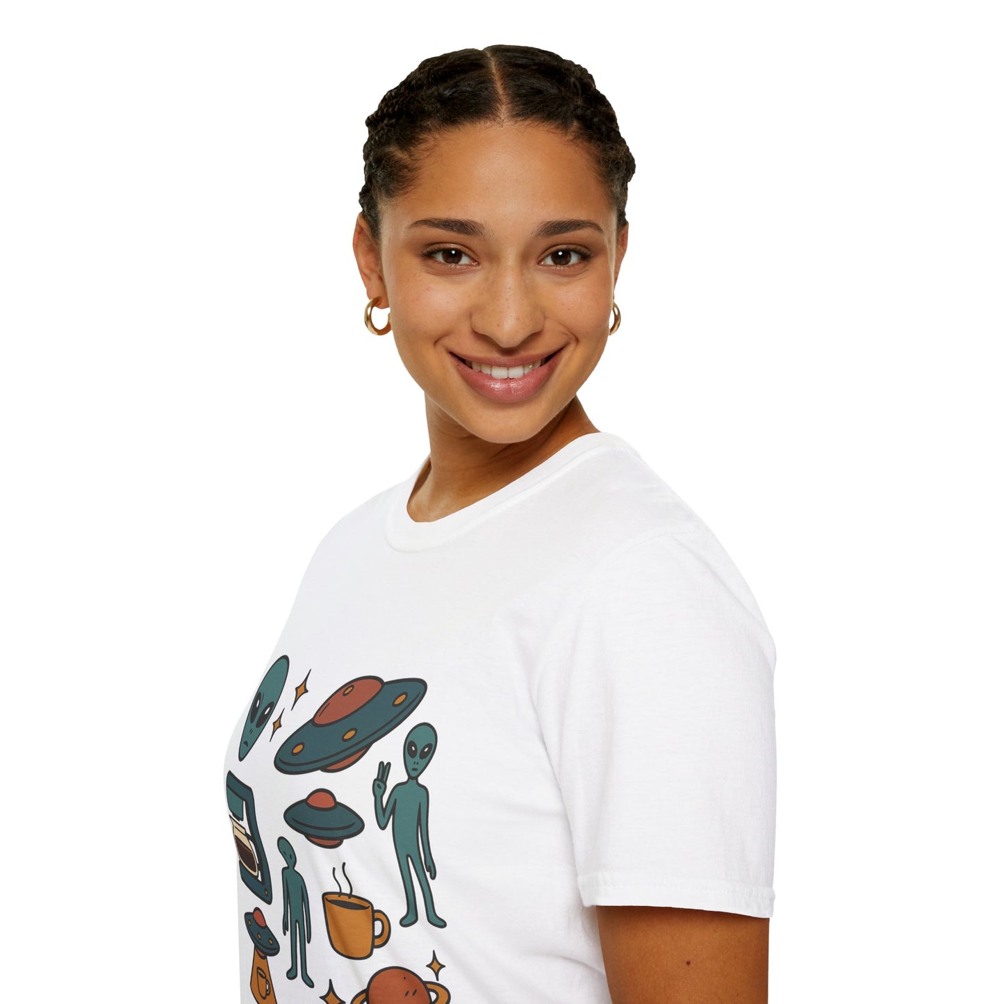 Weird Brew Alien Coffee T-Shirt for Coffee Lovers