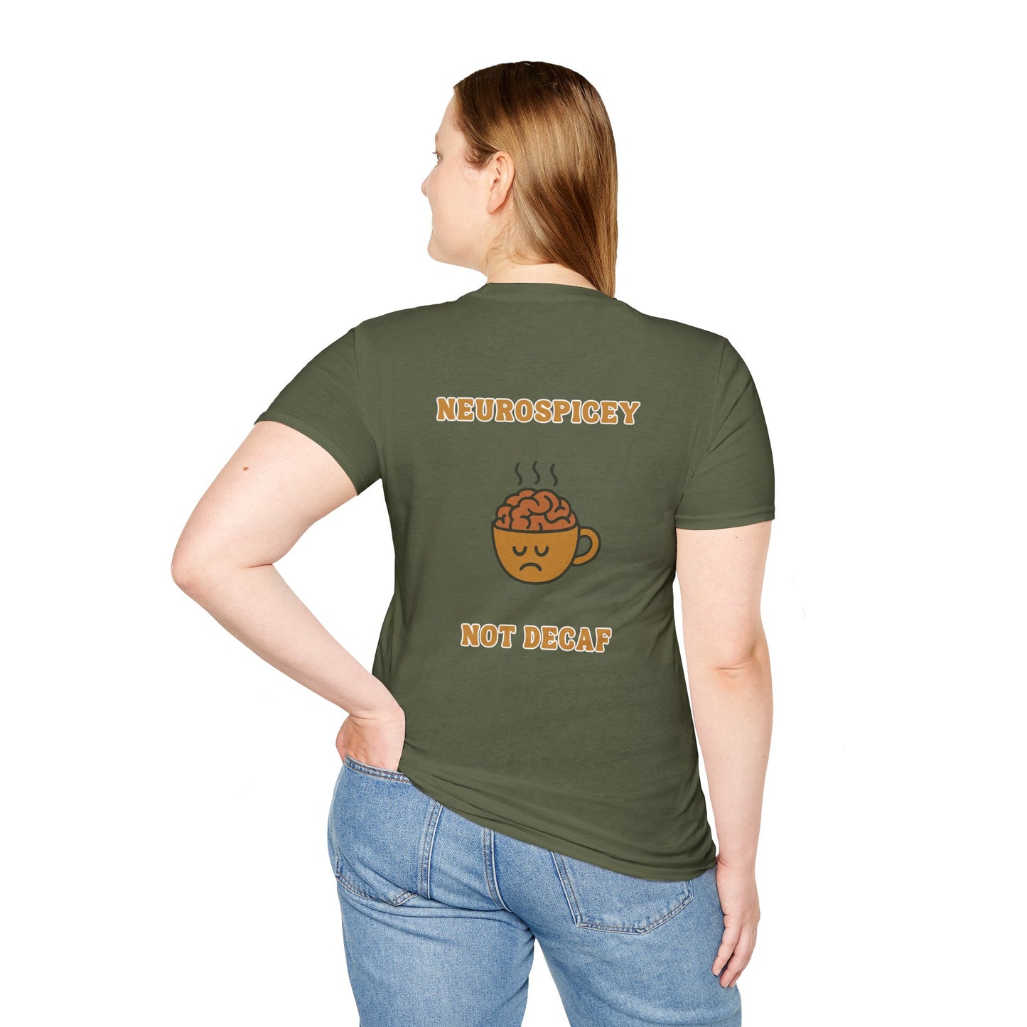 Neurospicey Coffee Humor Unisex T-Shirt
