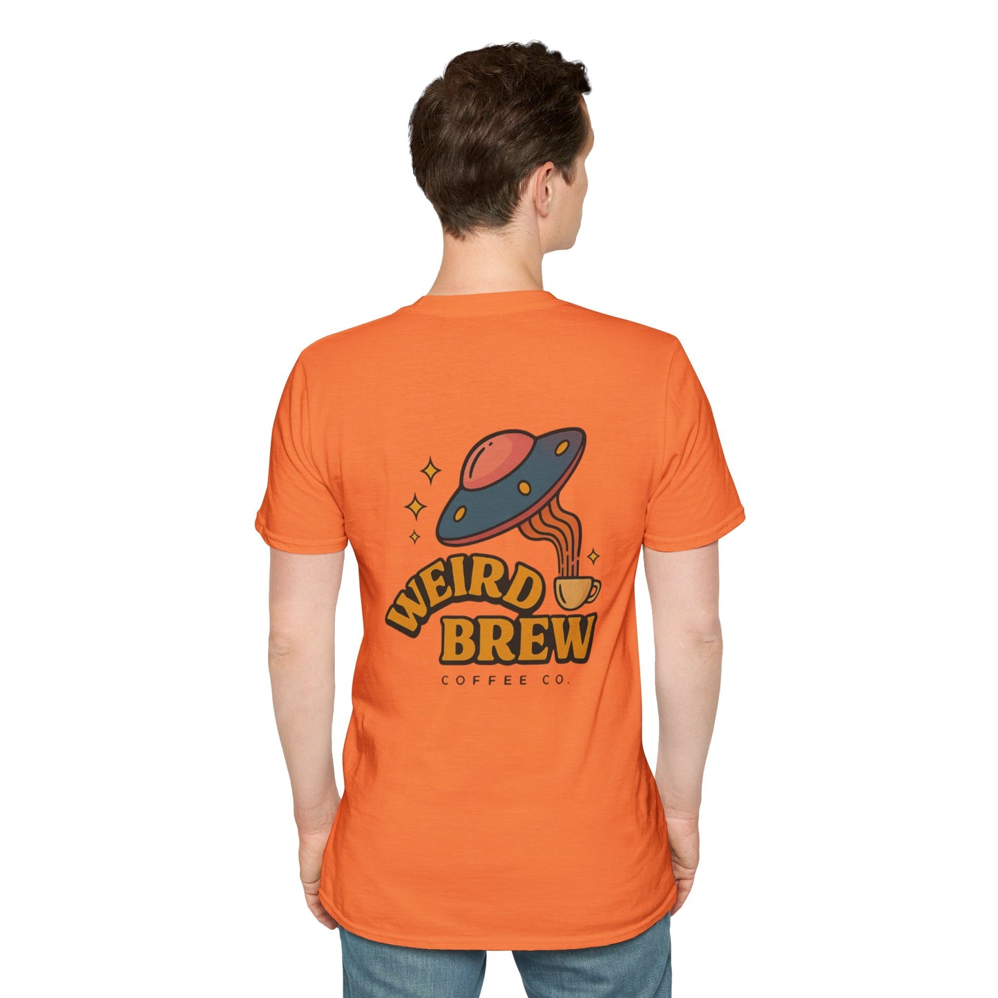 Weird Brew Alien Coffee T-Shirt for Coffee Lovers