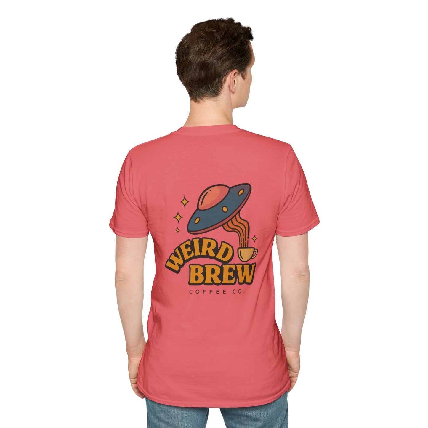 Weird Brew Alien Coffee T-Shirt for Coffee Lovers