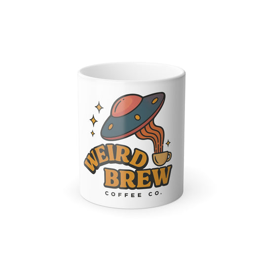 Color Morphing Mug - Weird Brew Coffee Co. Design for Unique Sips