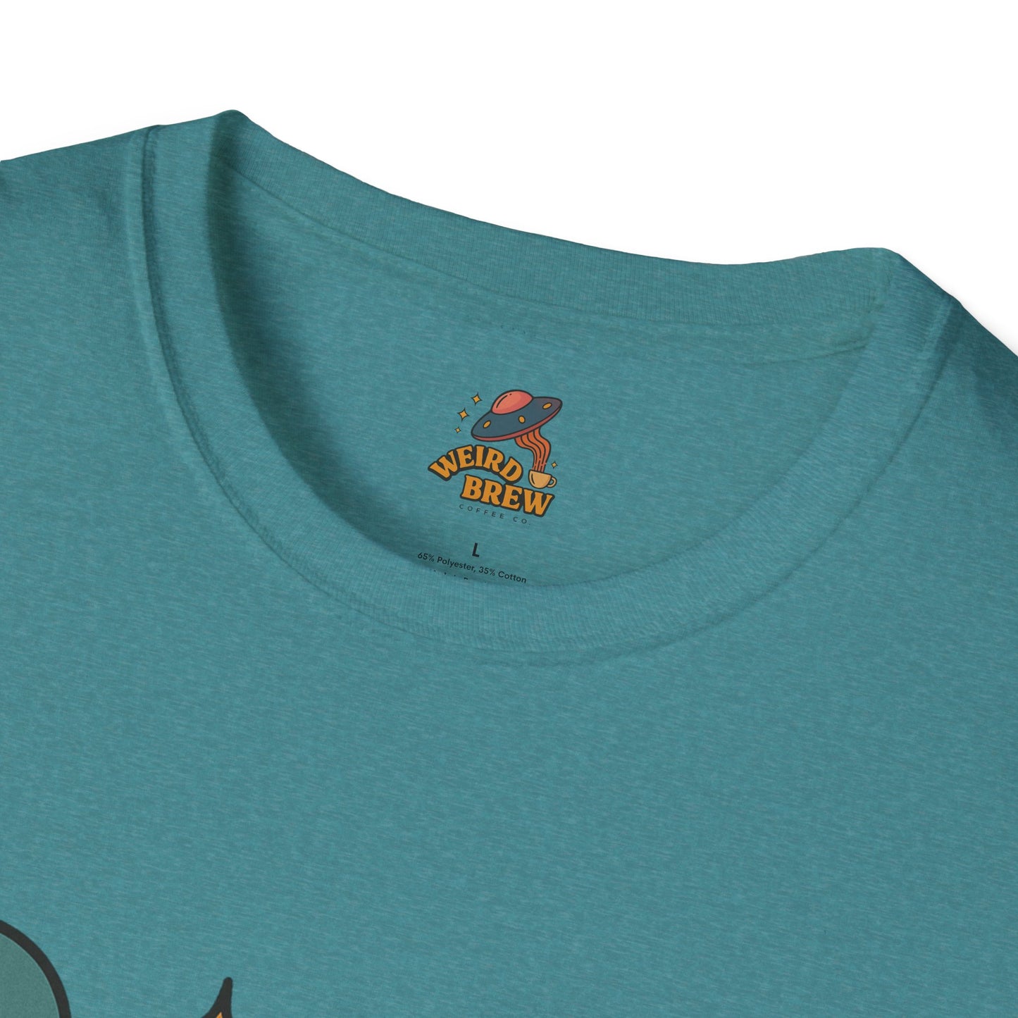 Weird Brew Alien Coffee T-Shirt for Coffee Lovers