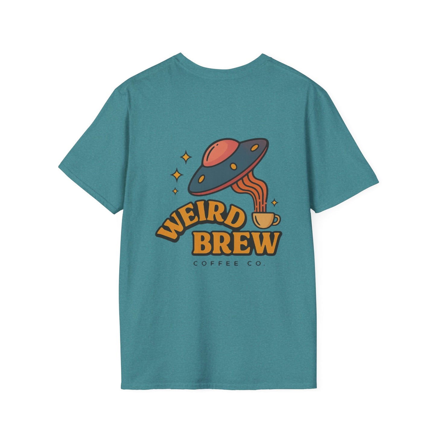 Weird Brew Alien Coffee T-Shirt for Coffee Lovers