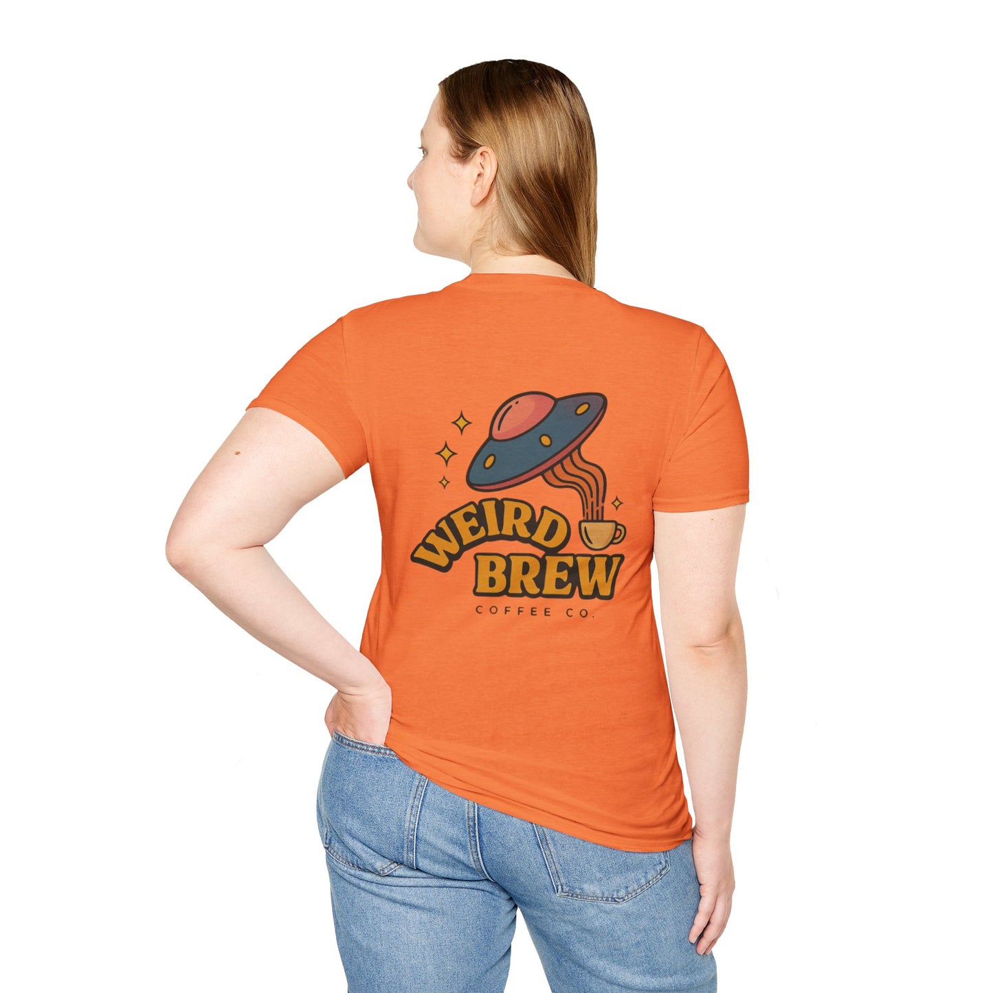 Weird Brew Alien Coffee T-Shirt for Coffee Lovers
