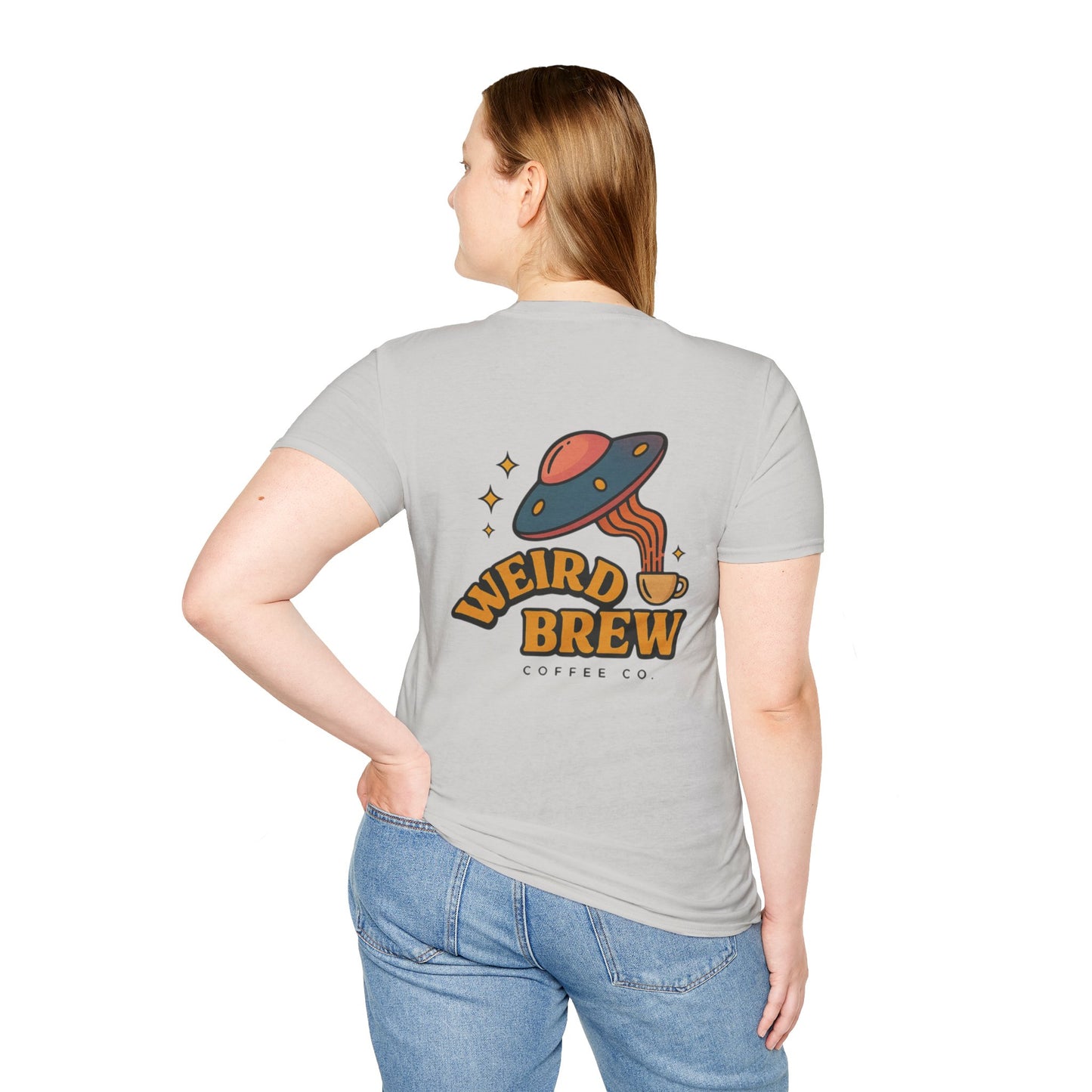 Weird Brew Alien Coffee T-Shirt for Coffee Lovers