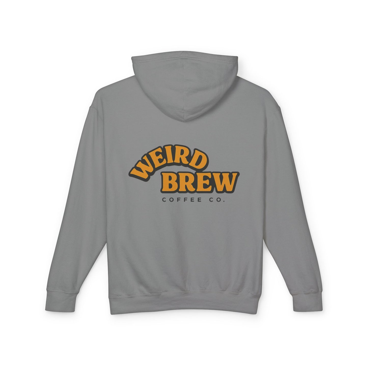 Quirky UFO Coffee Cup Lover's Hoodie, Unisex Lightweight Hooded Sweatshirt for Coffee Enthusiasts, Unique Coffee Shop Merch