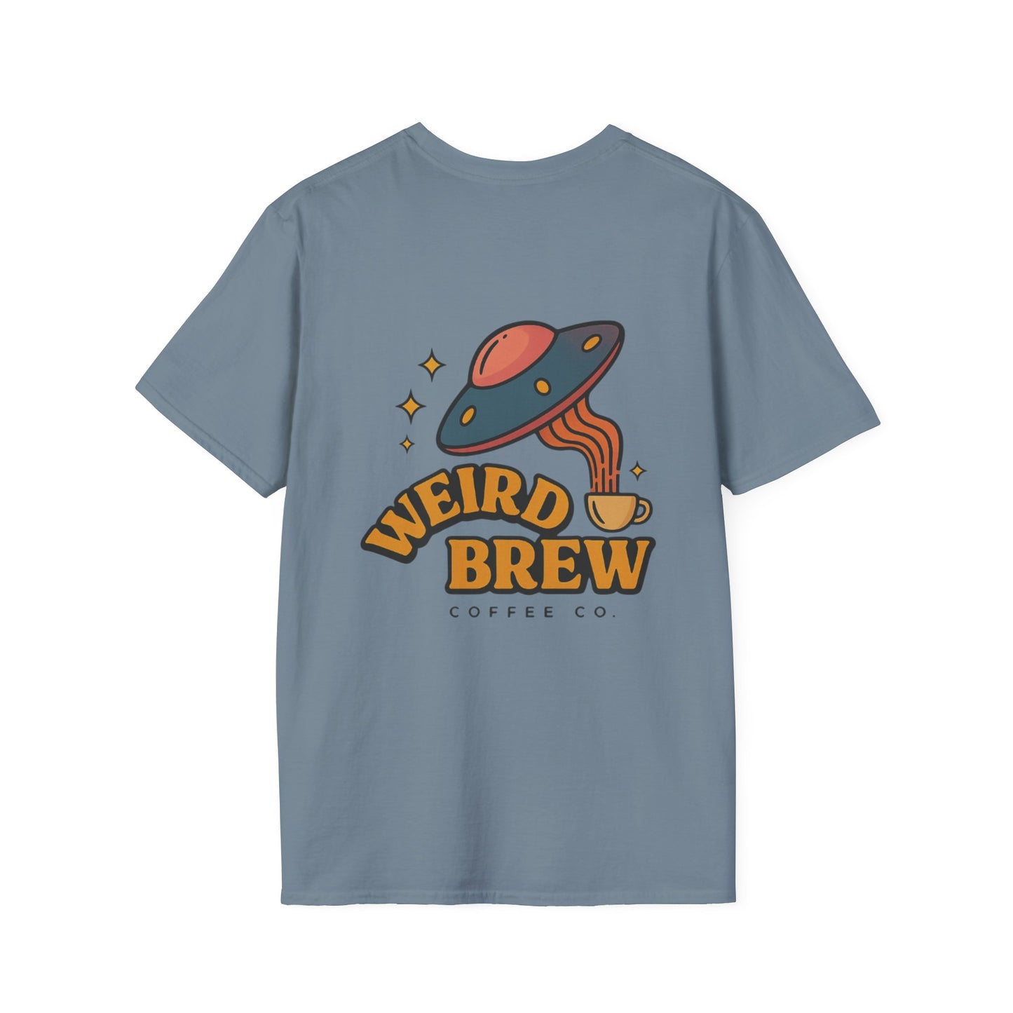 Weird Brew Alien Coffee T-Shirt for Coffee Lovers