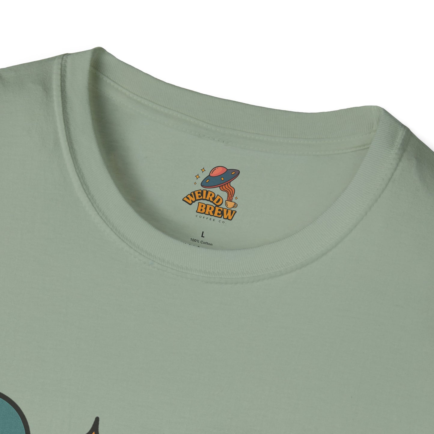 Weird Brew Alien Coffee T-Shirt for Coffee Lovers