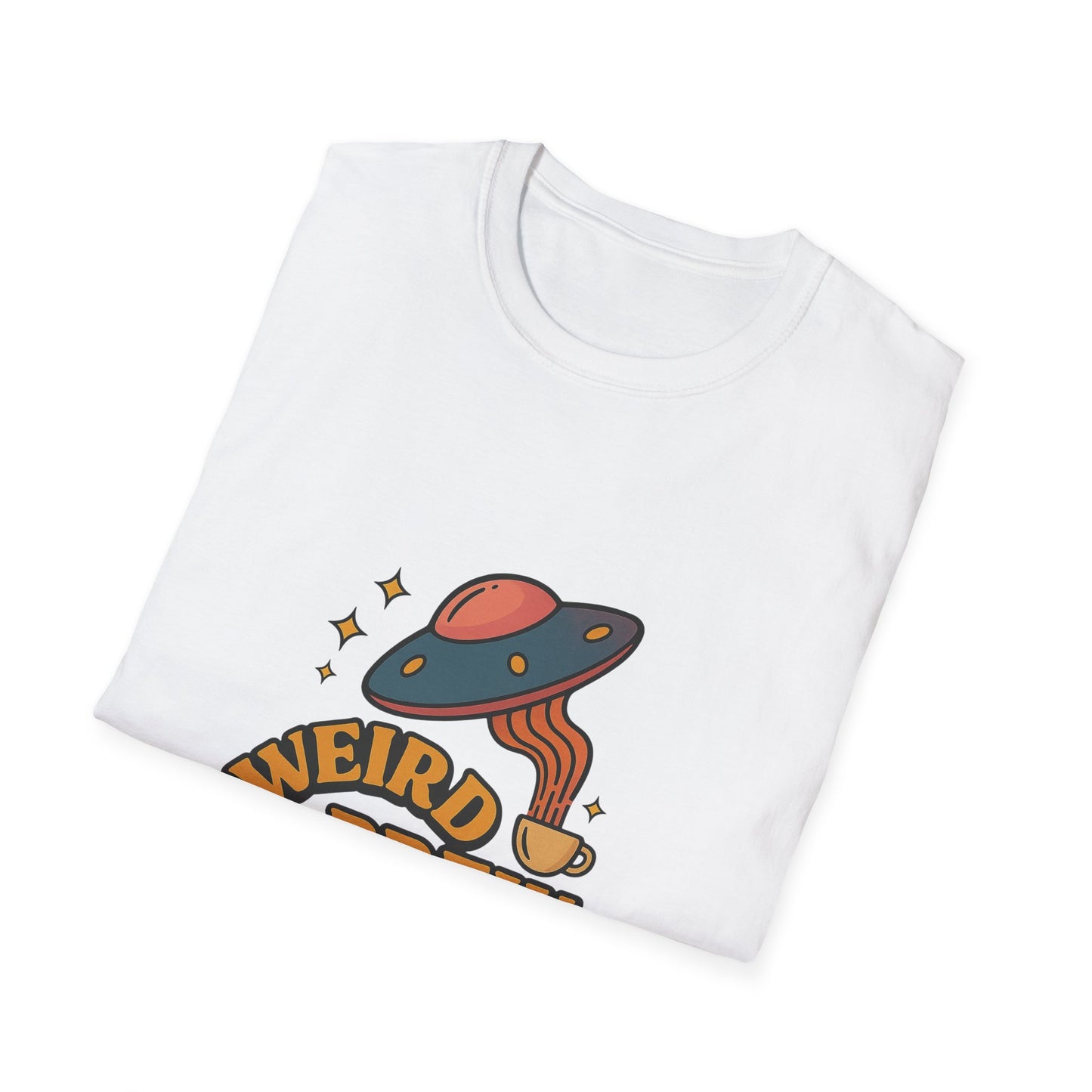 Weird Brew Coffee Co. Unisex Softstyle T-Shirt - Fun & Quirky Graphic Tee