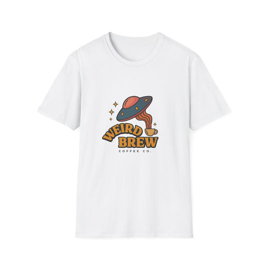 Weird Brew Coffee Co. Unisex Softstyle T-Shirt - Fun & Quirky Graphic Tee