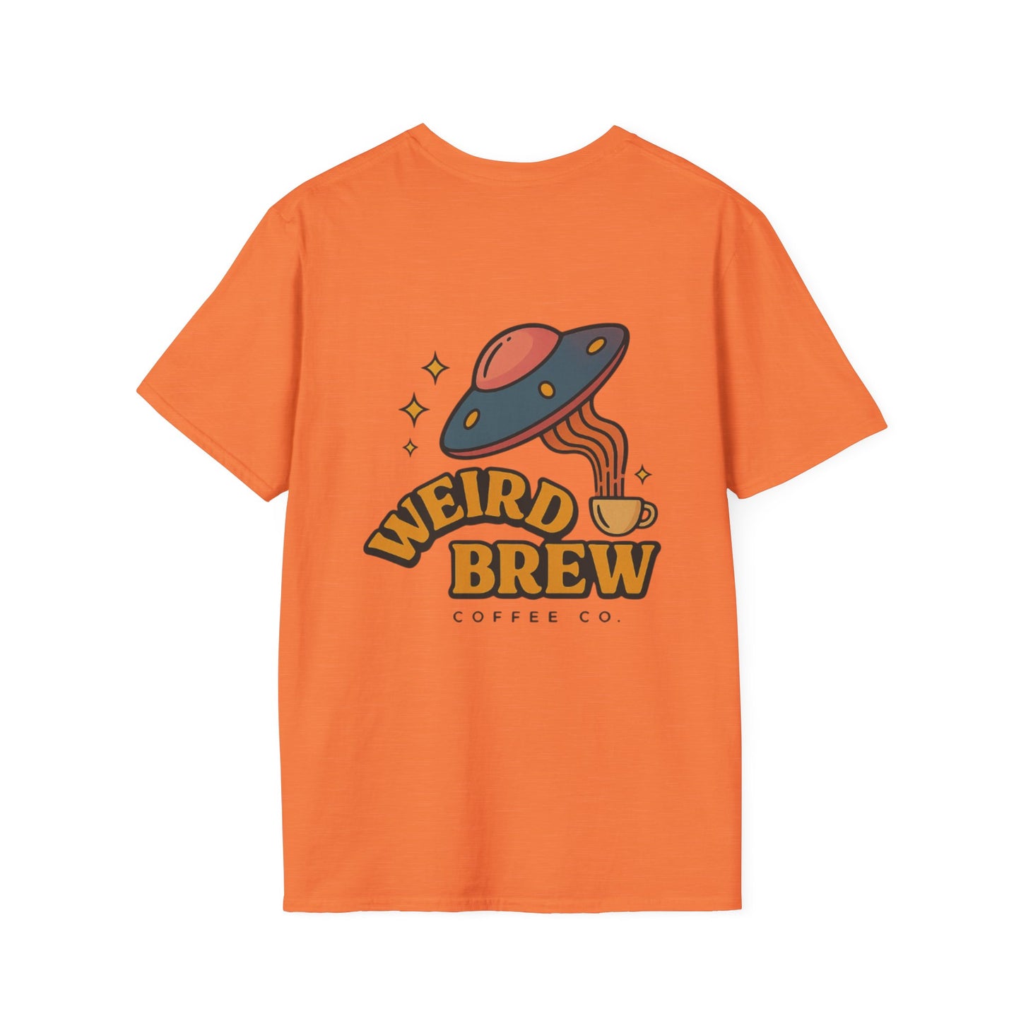 Weird Brew Alien Coffee T-Shirt for Coffee Lovers