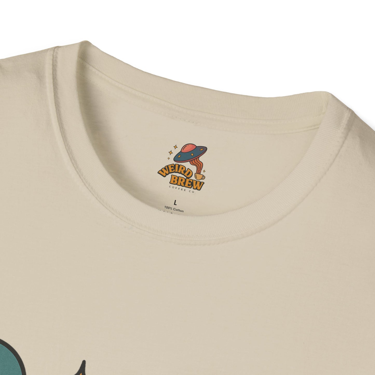 Weird Brew Alien Coffee T-Shirt for Coffee Lovers