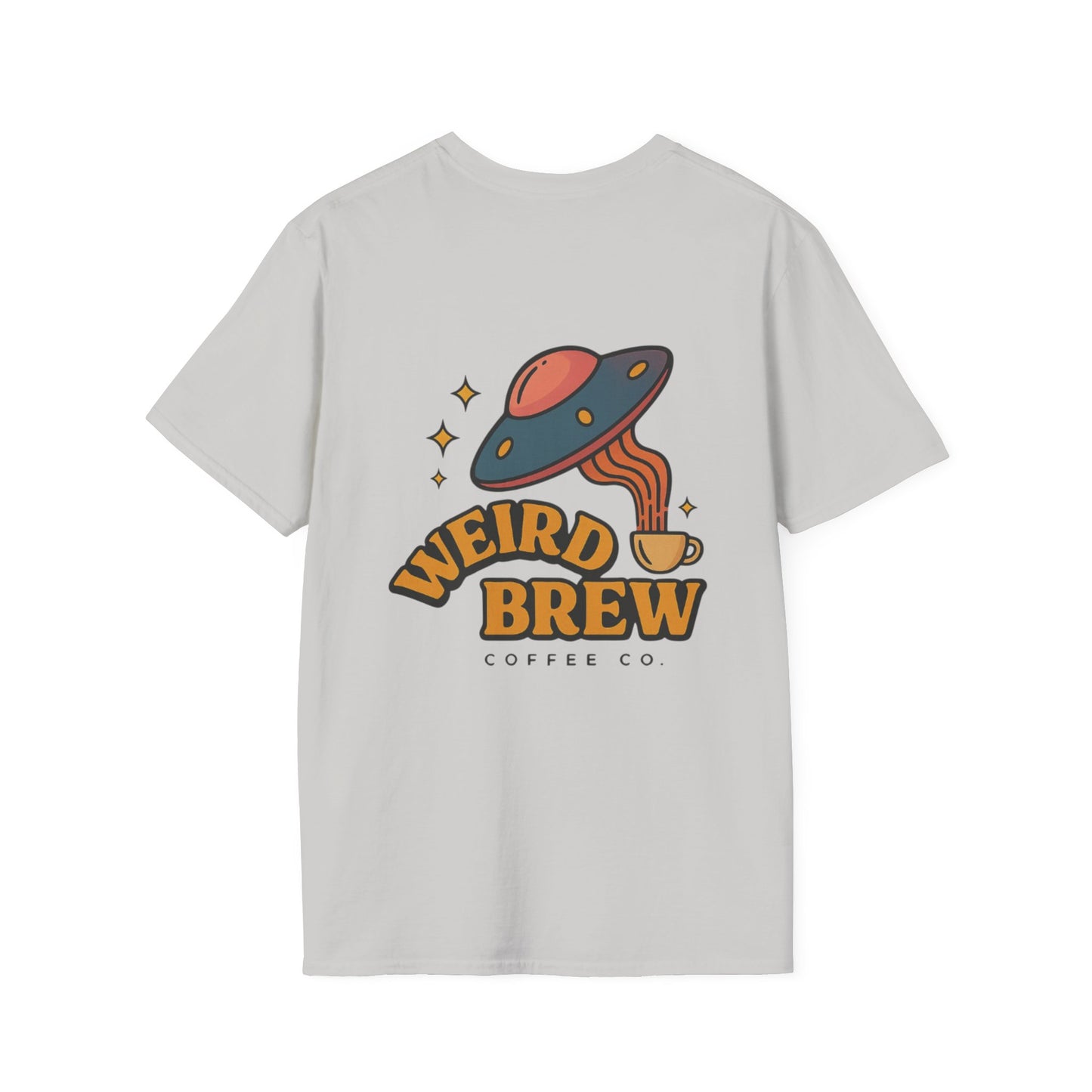 Weird Brew Alien Coffee T-Shirt for Coffee Lovers