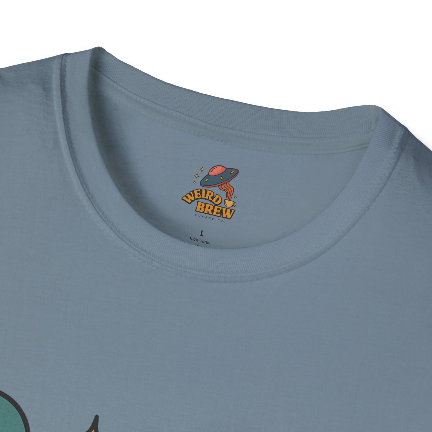 Weird Brew Alien Coffee T-Shirt for Coffee Lovers