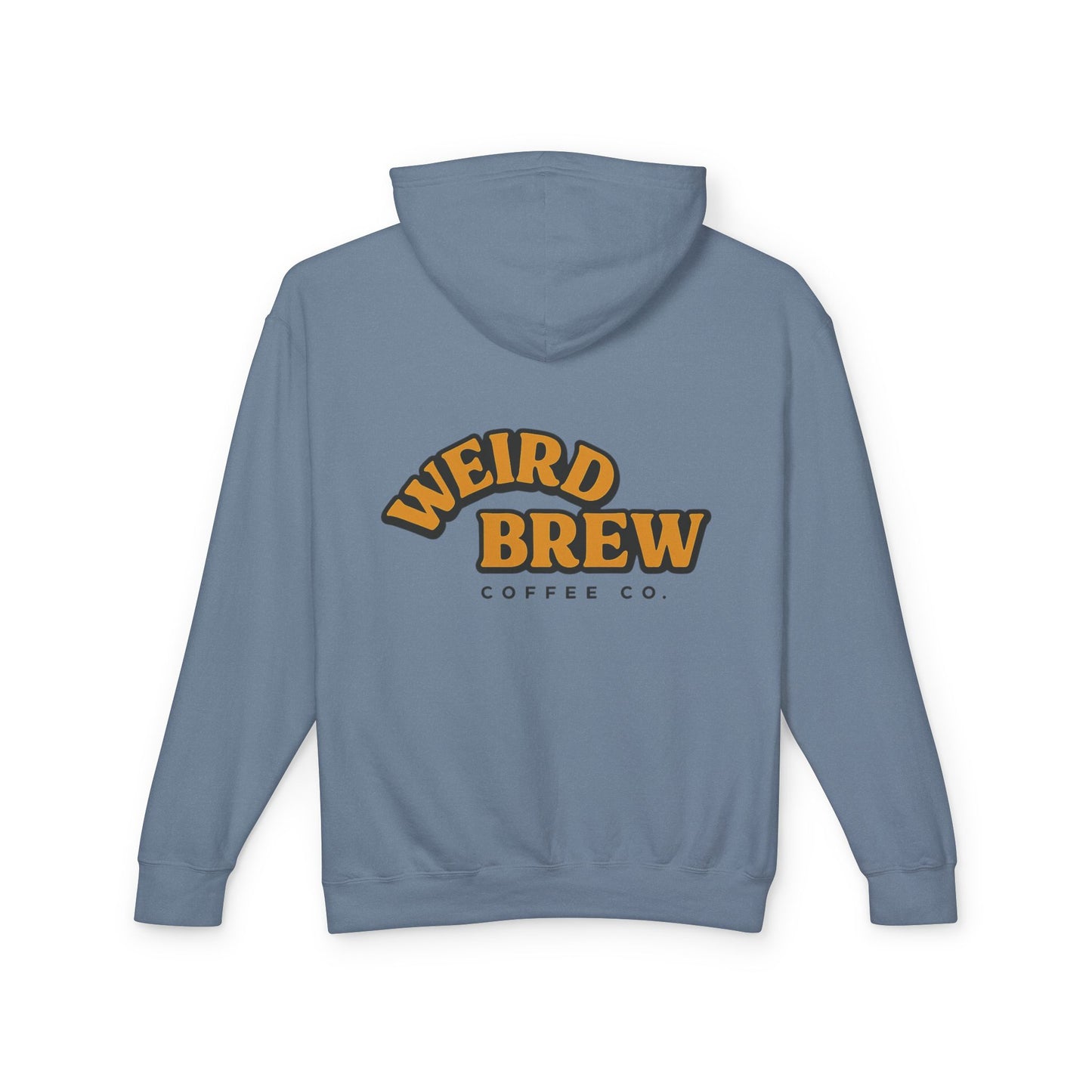Quirky UFO Coffee Cup Lover's Hoodie, Unisex Lightweight Hooded Sweatshirt for Coffee Enthusiasts, Unique Coffee Shop Merch