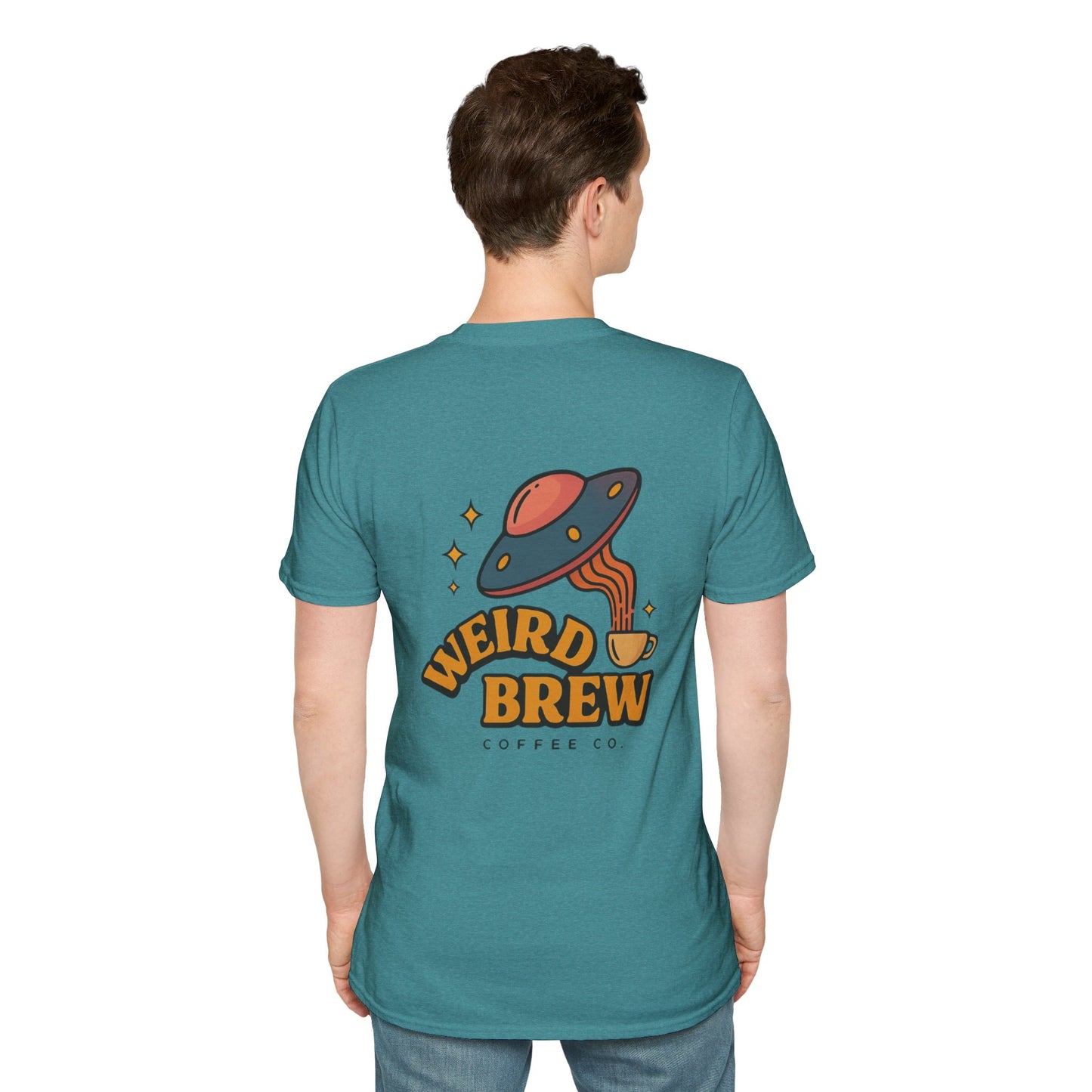 Weird Brew Alien Coffee T-Shirt for Coffee Lovers