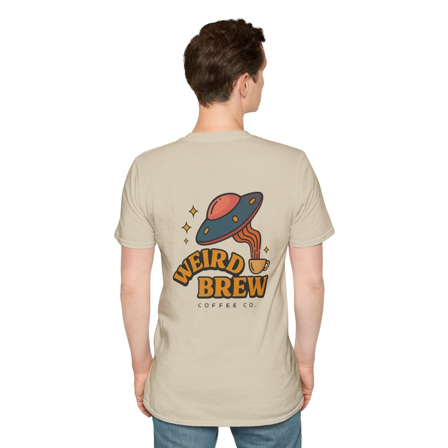 Weird Brew Alien Coffee T-Shirt for Coffee Lovers
