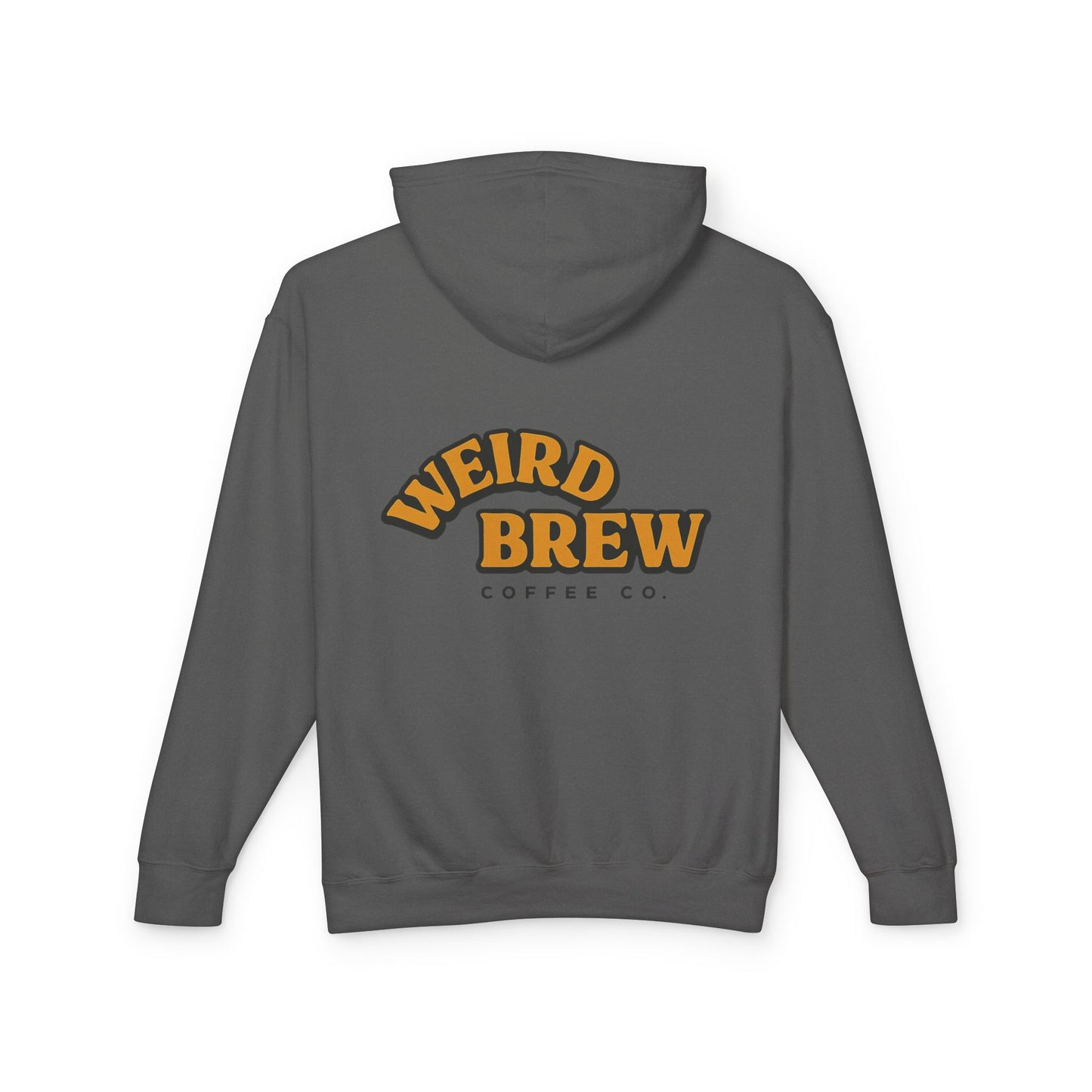 Quirky UFO Coffee Cup Lover's Hoodie, Unisex Lightweight Hooded Sweatshirt for Coffee Enthusiasts, Unique Coffee Shop Merch
