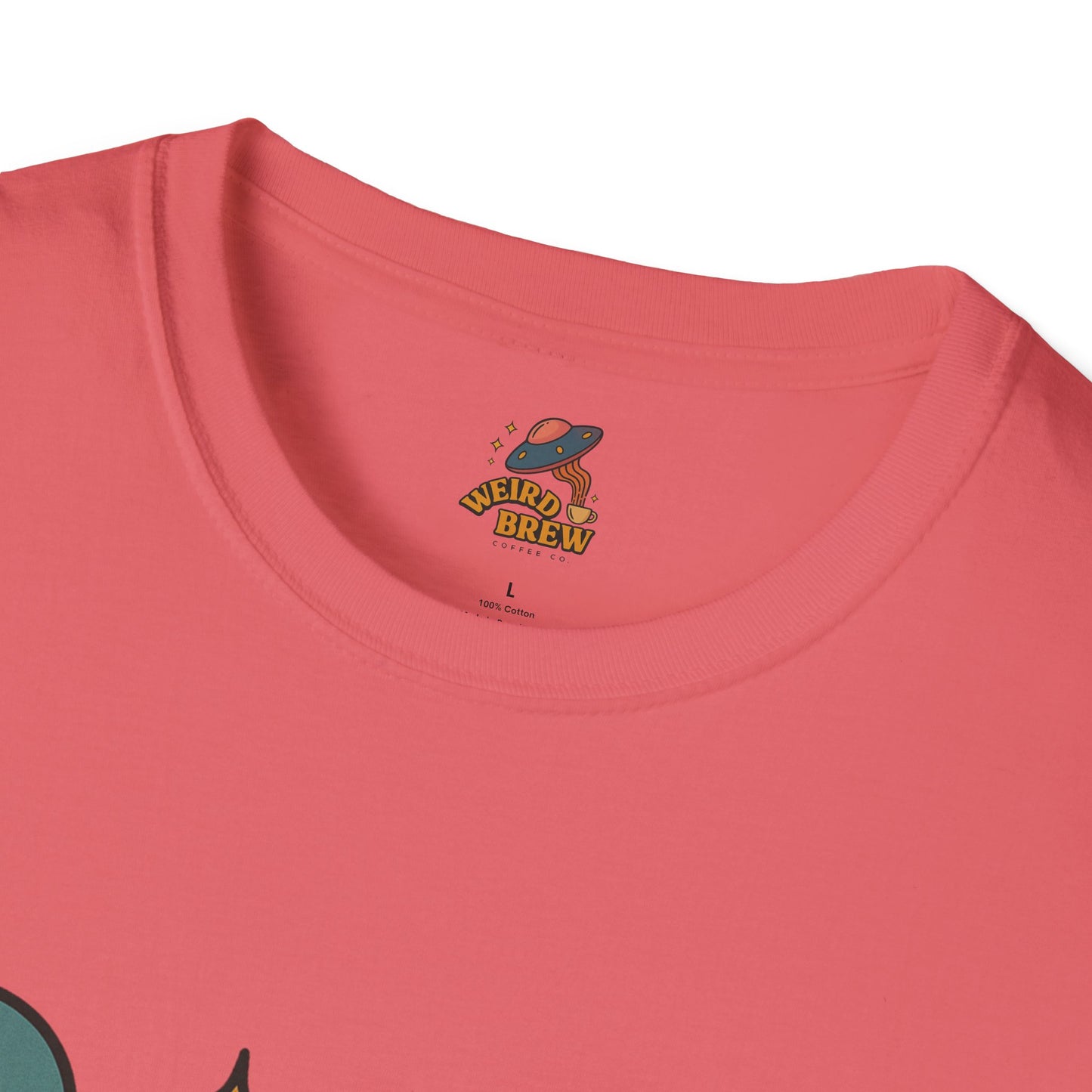 Weird Brew Alien Coffee T-Shirt for Coffee Lovers